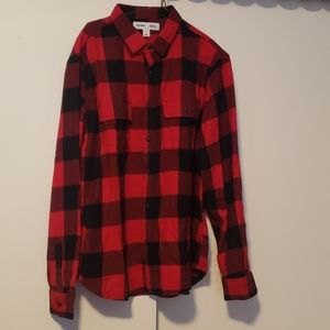 Mens Buffalo Plaid Button Down